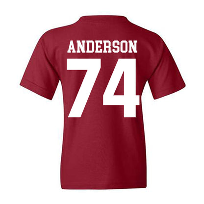 Stanford - NCAA Football : Fisher Anderson - Classic Shersey Youth T-Shirt-1