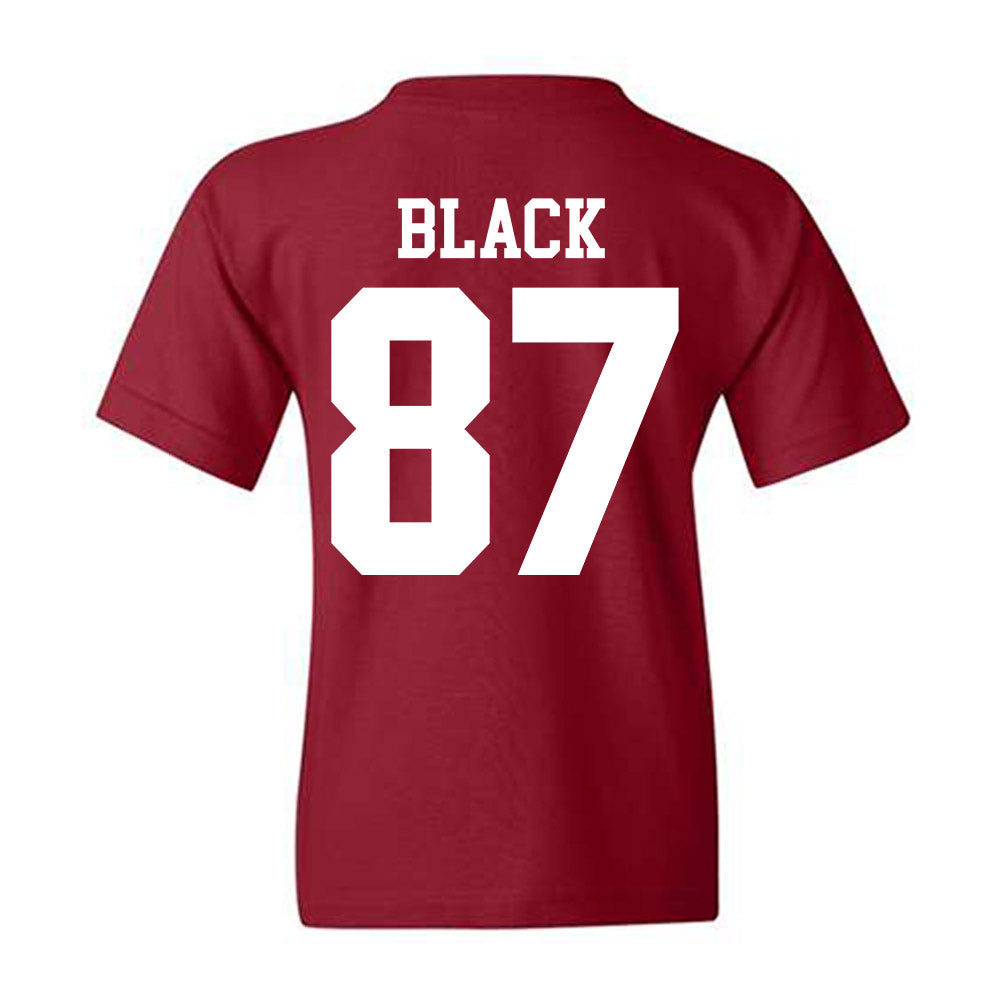 Stanford - NCAA Football : Aiden Black - Classic Shersey Youth T-Shirt-1