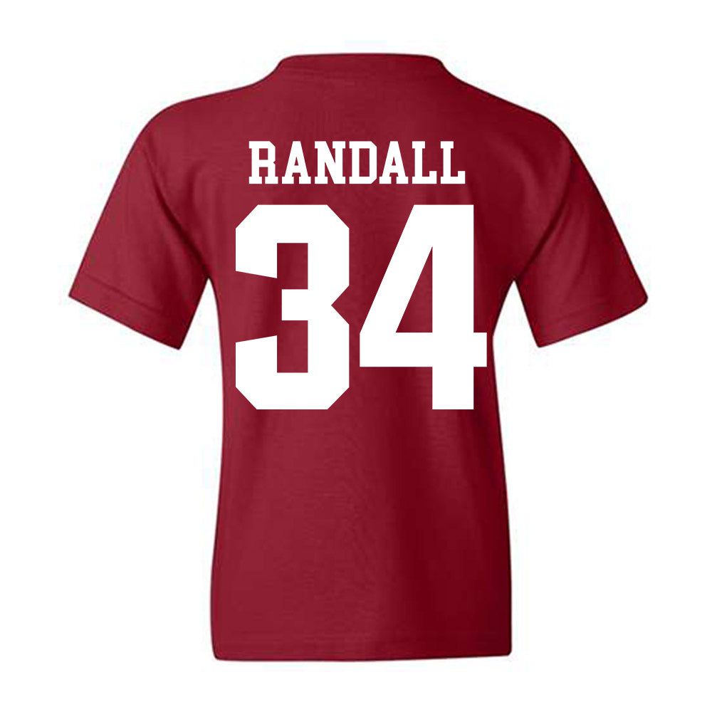 Stanford - NCAA Football : Javion Randall - Classic Shersey Youth T-Shirt-1