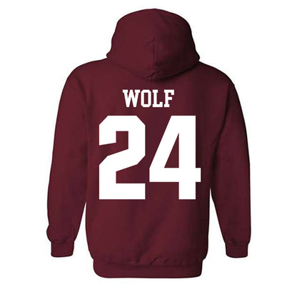 Stanford - NCAA Women's Soccer : Maryn Wolf - Classic Shersey Hooded Sweatshirt-1