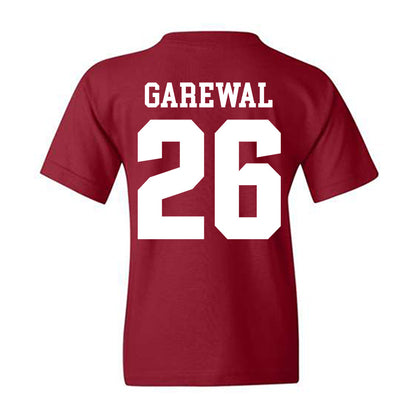 Stanford - NCAA Baseball : Sam Garewal - Classic Shersey Youth T-Shirt-1