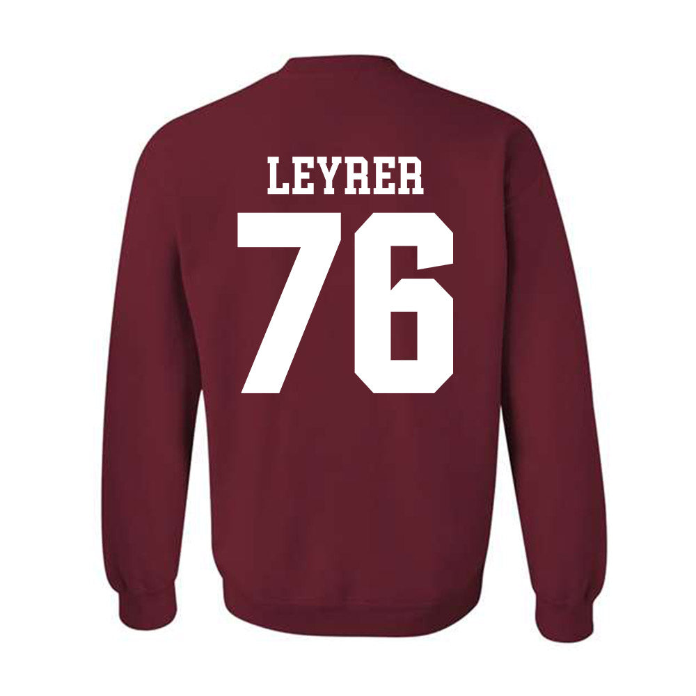 Stanford - NCAA Football : Jack Leyrer - Classic Shersey Crewneck Sweatshirt-1