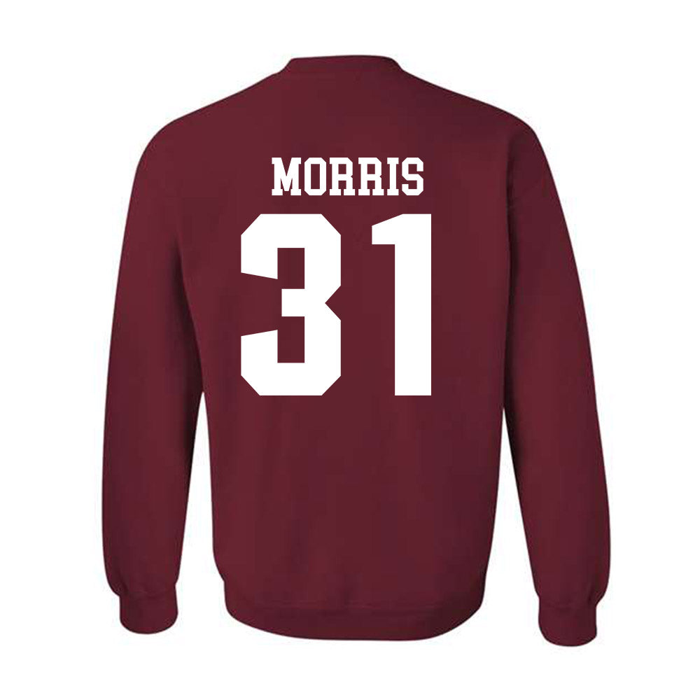 Stanford - NCAA Football : Aaron Morris - Classic Shersey Crewneck Sweatshirt-1