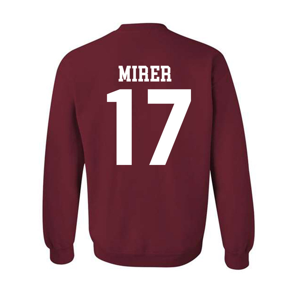 Stanford - NCAA Football : Charlie Mirer - Classic Shersey Crewneck Sweatshirt-1