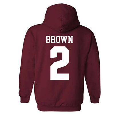 Stanford - NCAA Football : Elijah Brown - Classic Shersey Hooded Sweatshirt-1