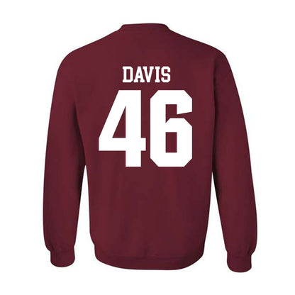 Stanford - NCAA Football : Carter Davis - Classic Shersey Crewneck Sweatshirt-1