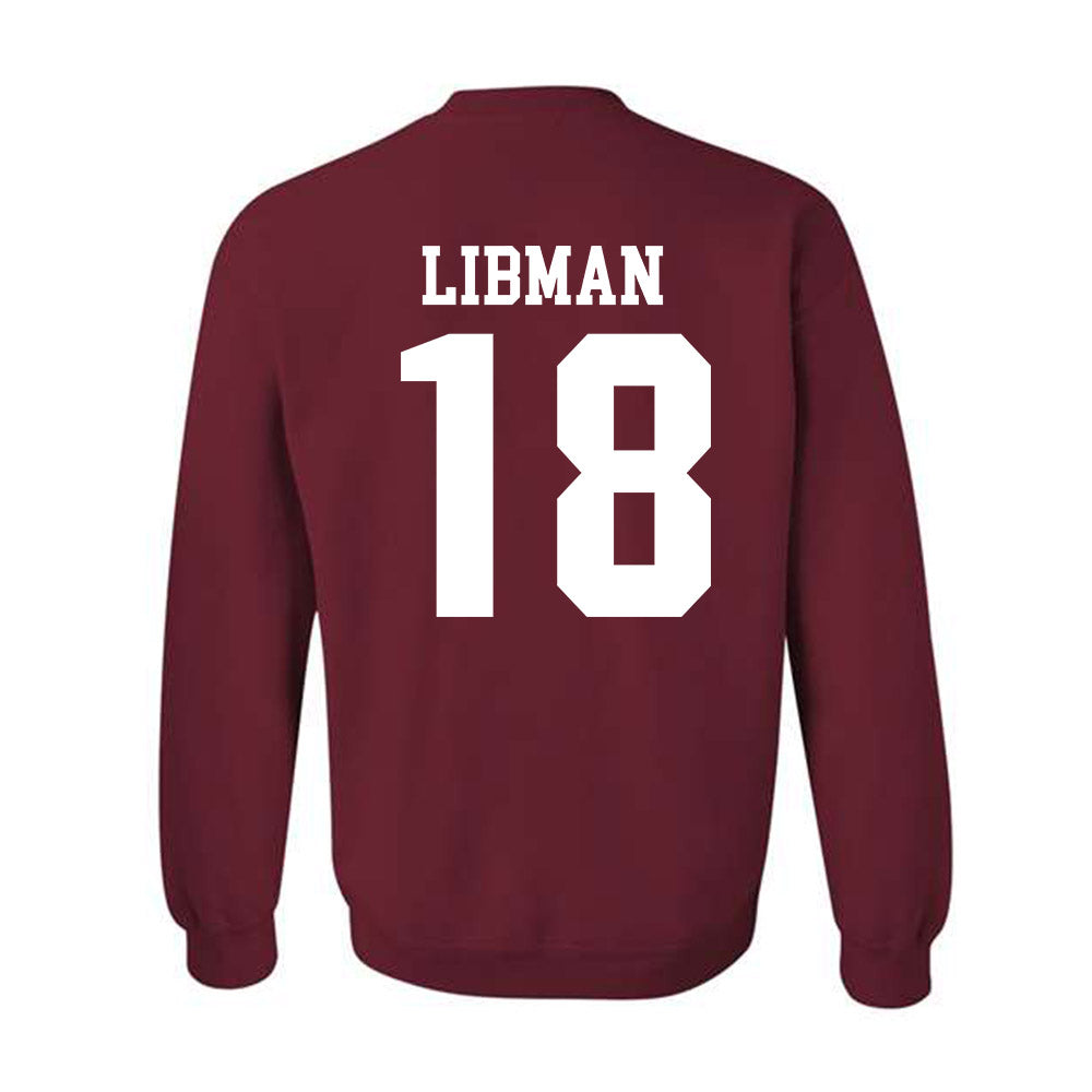 Stanford - NCAA Football : Myles Libman - Classic Shersey Crewneck Sweatshirt-1