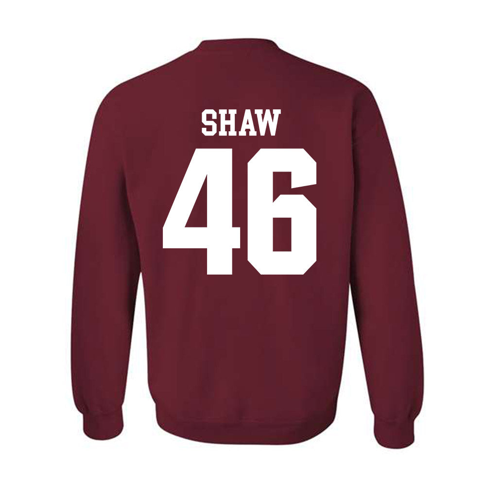 Stanford - NCAA Baseball : Andrew Shaw - Classic Shersey Crewneck Sweatshirt-1