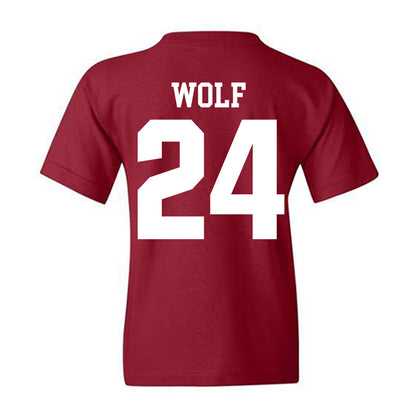 Stanford - NCAA Women's Soccer : Maryn Wolf - Classic Shersey Youth T-Shirt-1