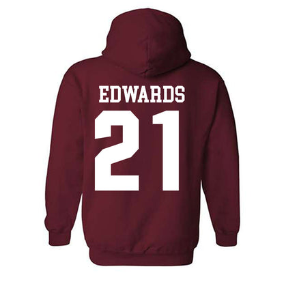 Stanford - NCAA Football : Scotty Edwards - Classic Shersey Hooded Sweatshirt-1