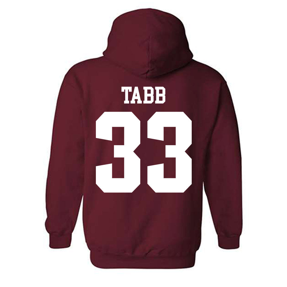 Stanford - NCAA Football : Cole Tabb - Classic Shersey Hooded Sweatshirt-1