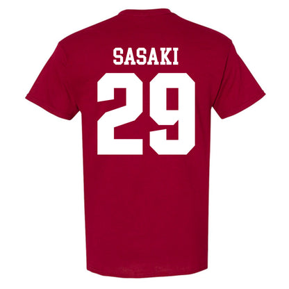 Stanford - NCAA Men's Soccer : Takashi Sasaki - Classic Shersey T-Shirt-1