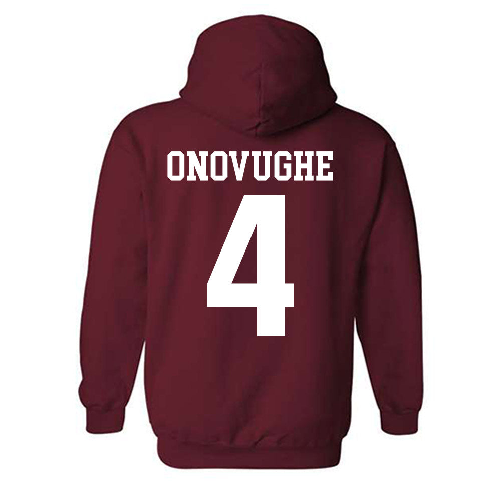 Stanford - NCAA Football : Jordan Onovughe - Classic Shersey Hooded Sweatshirt-1