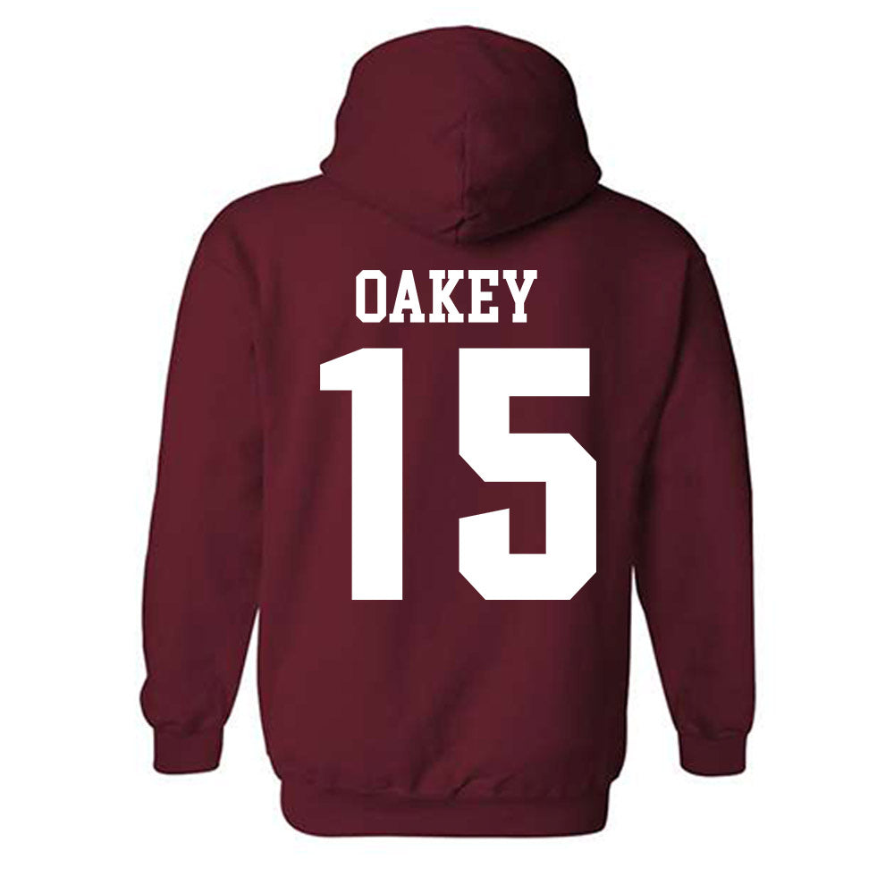 Stanford - NCAA Women's Lacrosse : Martha Oakey - Classic Shersey Hooded Sweatshirt-1