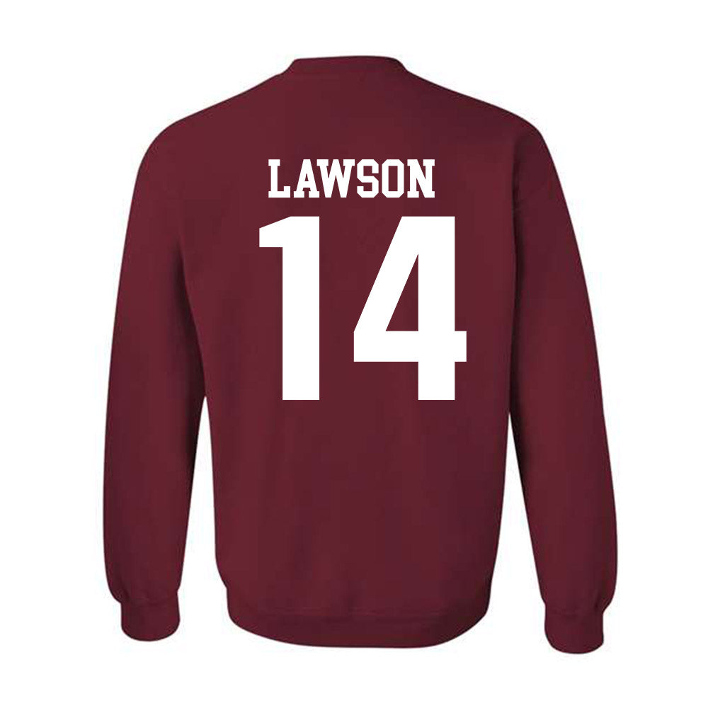 Stanford - NCAA Women's Lacrosse : Amanda Lawson - Classic Shersey Crewneck Sweatshirt-1