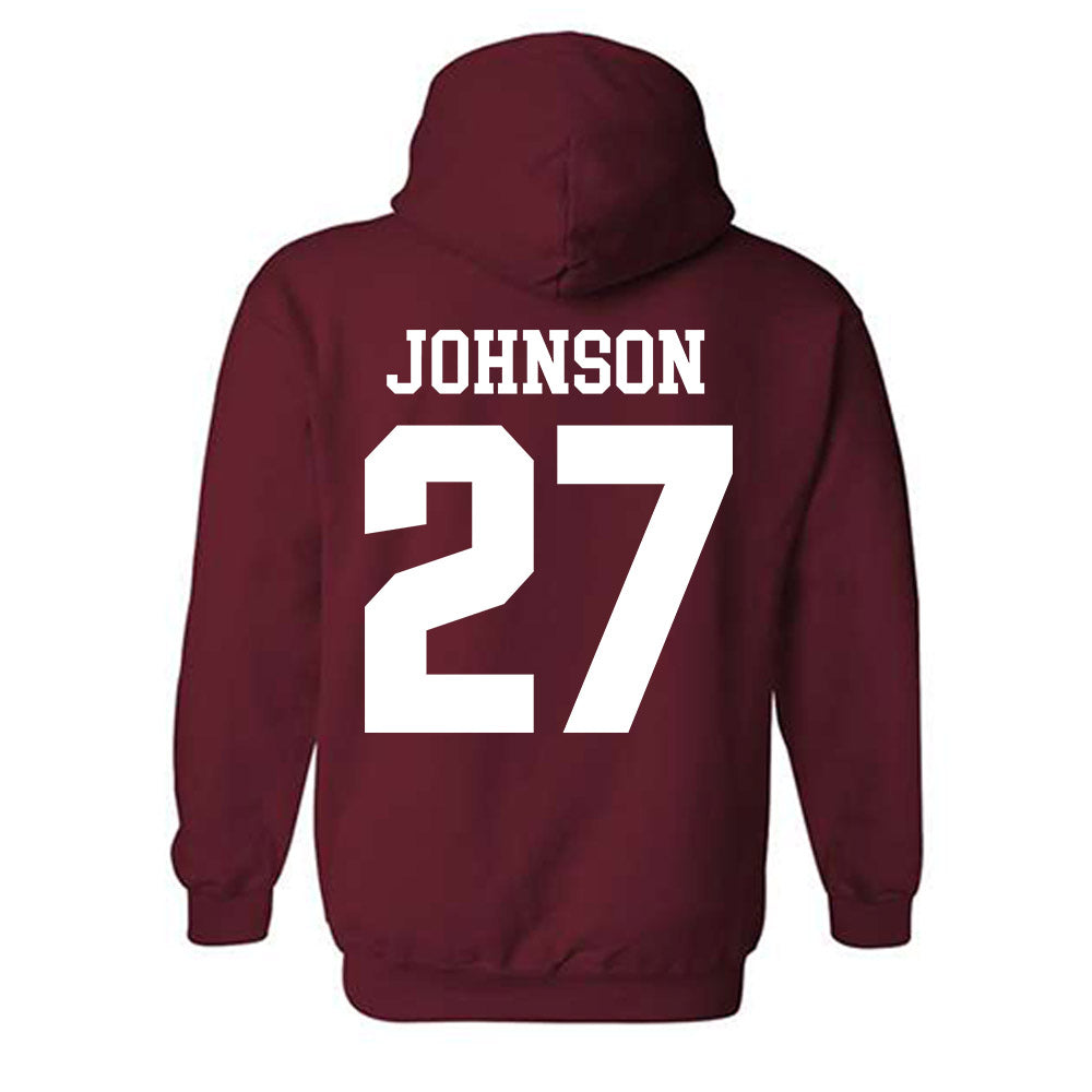 Stanford - NCAA Women's Lacrosse : Ellie Johnson - Classic Shersey Hooded Sweatshirt-1
