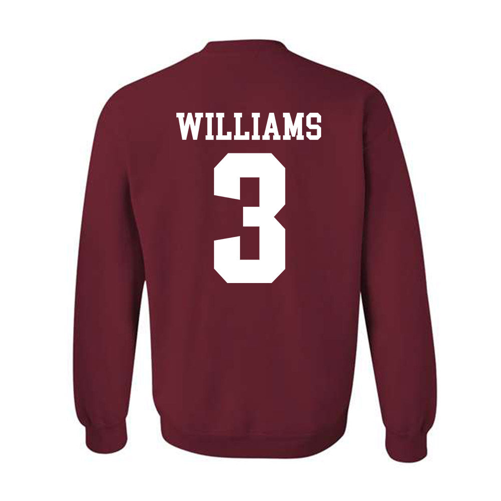 Stanford - NCAA Football : CJ Williams - Classic Shersey Crewneck Sweatshirt-1