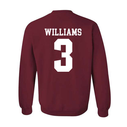 Stanford - NCAA Football : CJ Williams - Classic Shersey Crewneck Sweatshirt-1