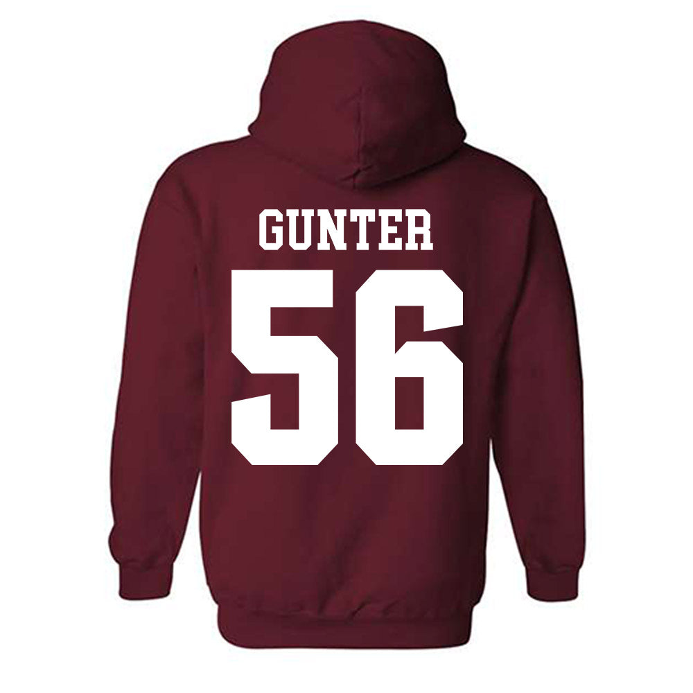 Stanford - NCAA Football : Hayden Gunter - Classic Shersey Hooded Sweatshirt-1