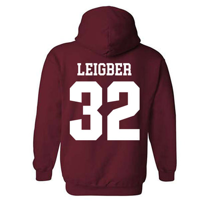 Stanford - NCAA Football : Mitch Leigber - Classic Shersey Hooded Sweatshirt-1