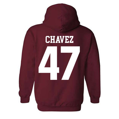Stanford - NCAA Football : Alejandro Chavez - Classic Shersey Hooded Sweatshirt-1