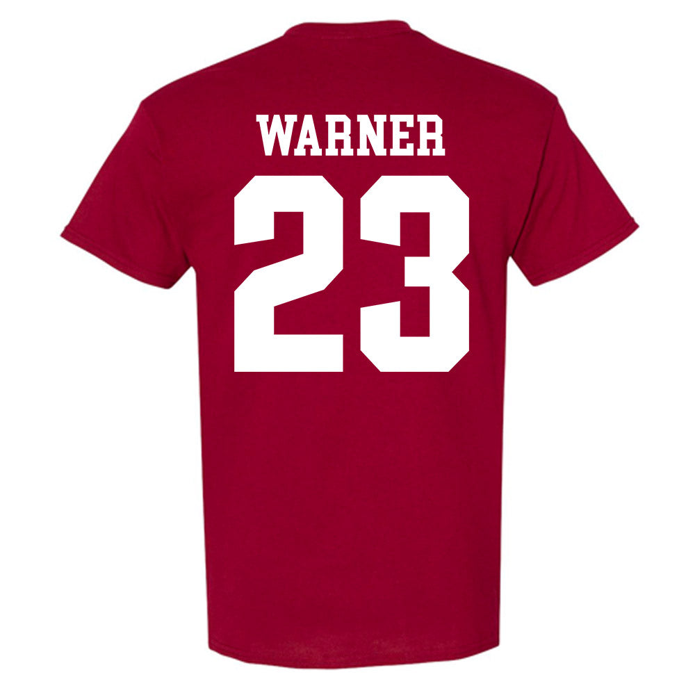 Stanford - NCAA Baseball : Parker Warner - Classic Shersey T-Shirt-1