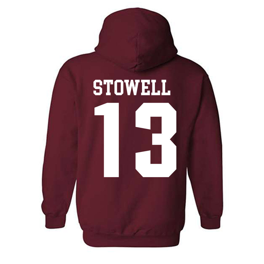 Stanford - NCAA Beach Volleyball : Clara Stowell - Classic Shersey Hooded Sweatshirt-1