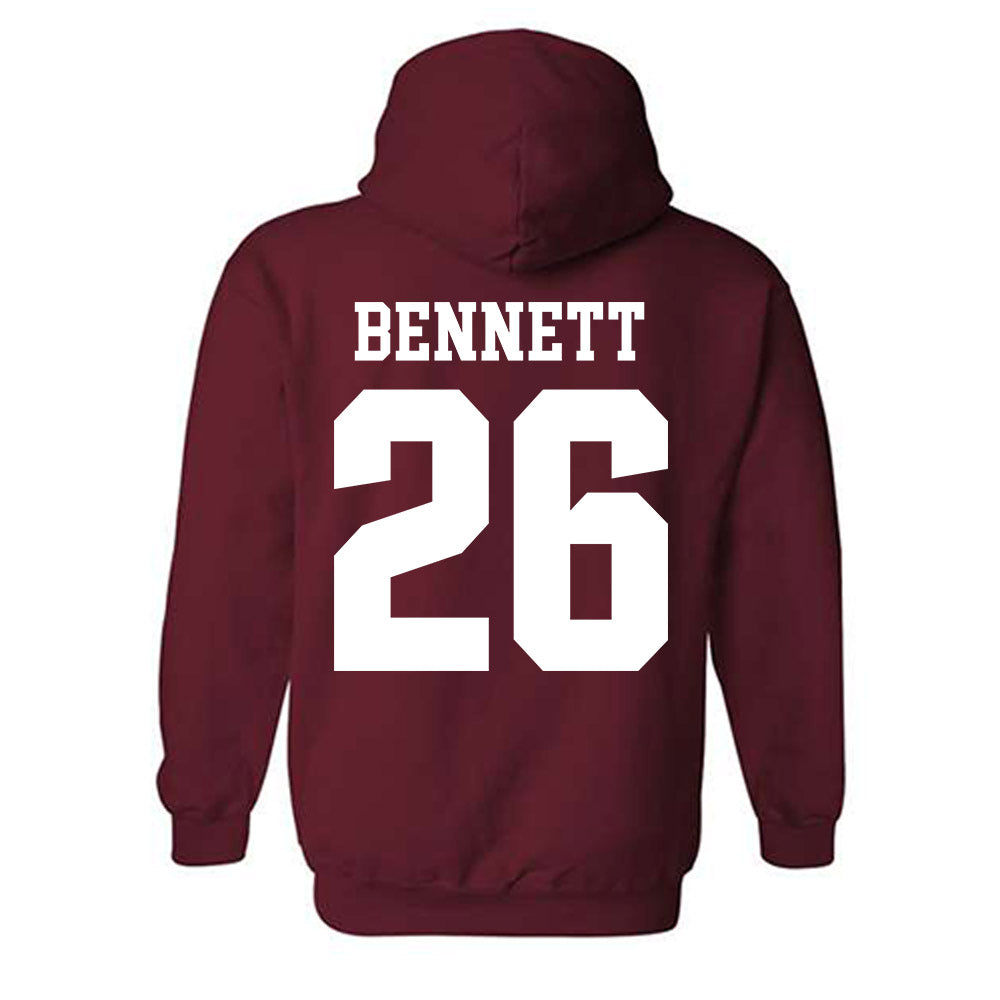 Stanford - NCAA Men's Soccer : Brad Bennett - Classic Shersey Hooded Sweatshirt-1