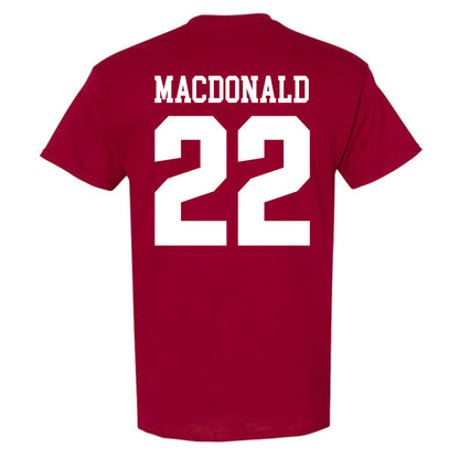 Stanford - NCAA Baseball : Cort MacDonald - Classic Shersey T-Shirt-1