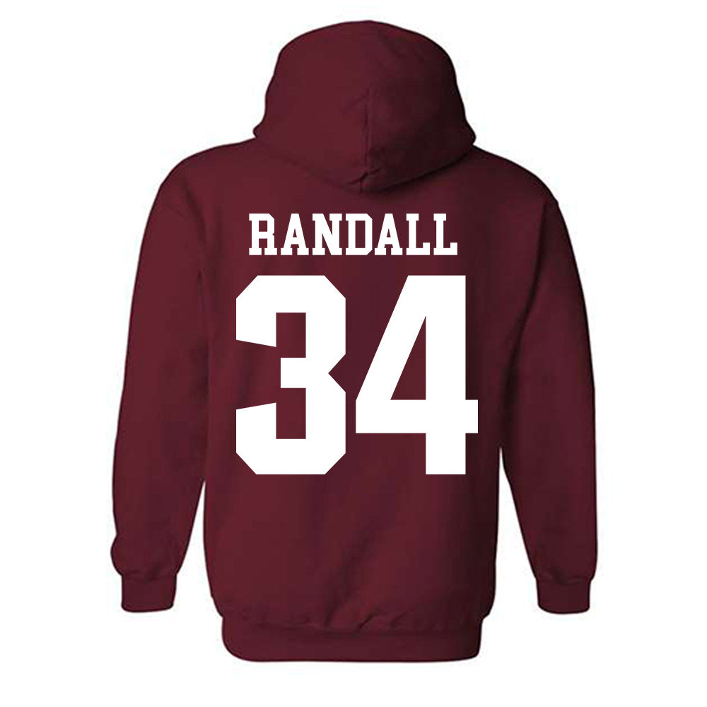 Stanford - NCAA Football : Javion Randall - Classic Shersey Hooded Sweatshirt-1