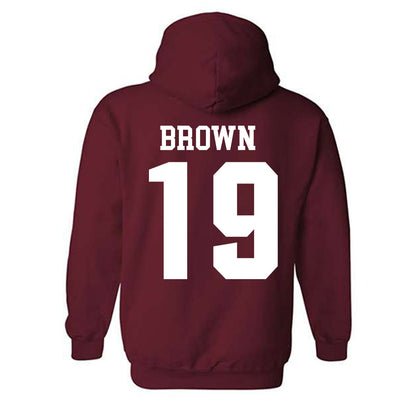 Stanford - NCAA Women's Lacrosse : Emma Brown - Classic Shersey Hooded Sweatshirt-1