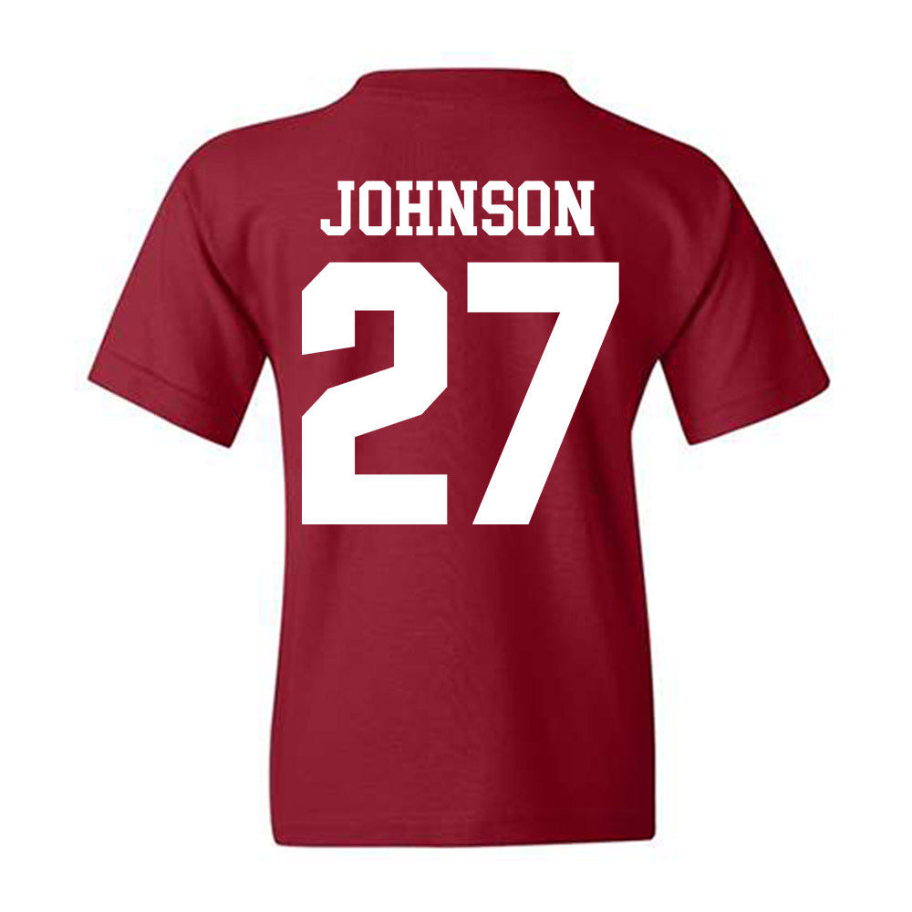Stanford - NCAA Women's Lacrosse : Ellie Johnson - Classic Shersey Youth T-Shirt-1