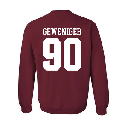 Stanford - NCAA Football : Gavin Geweniger - Classic Shersey Crewneck Sweatshirt-1