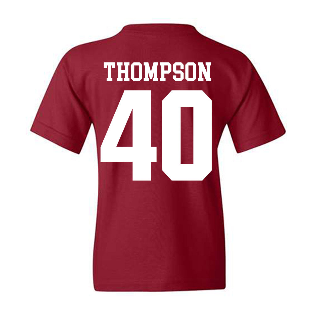 Stanford - NCAA Football : Jason Thompson - Classic Shersey Youth T-Shirt-1