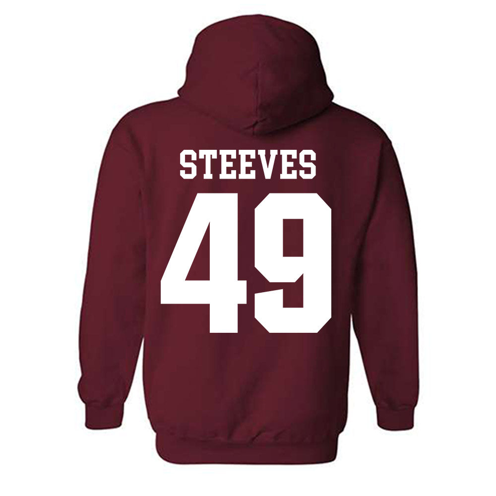 Stanford - NCAA Baseball : Austin Steeves - Classic Shersey Hooded Sweatshirt-1