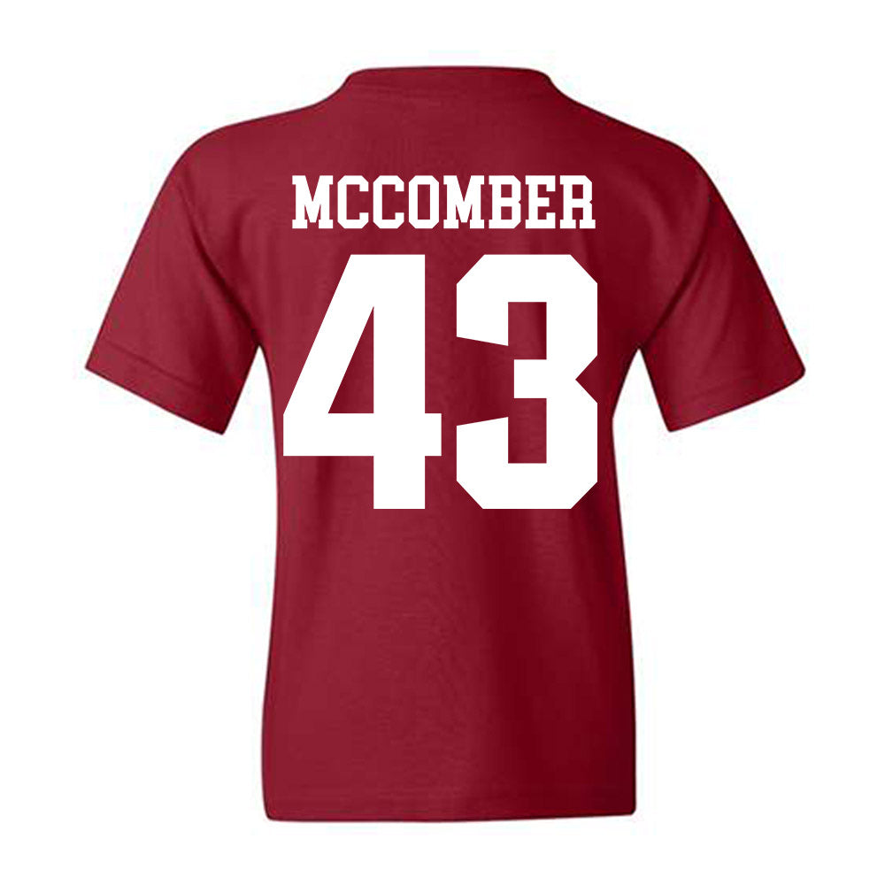 Stanford - NCAA Football : Landon McComber - Classic Shersey Youth T-Shirt-1