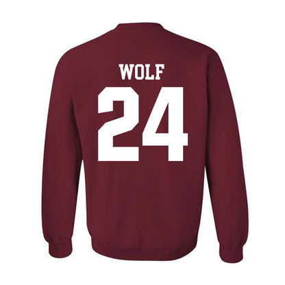 Stanford - NCAA Women's Soccer : Maryn Wolf - Classic Shersey Crewneck Sweatshirt-1