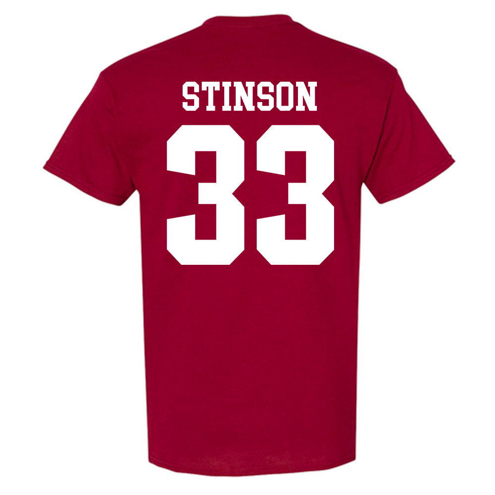 Stanford - NCAA Men's Basketball : Evan Stinson - Classic Shersey T-Shirt-1