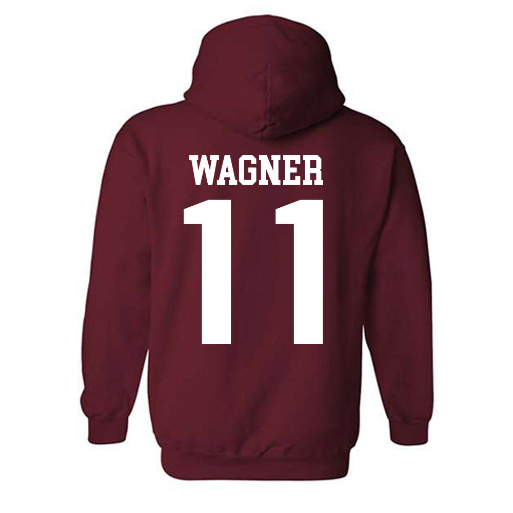 Stanford - NCAA Men's Volleyball : Moses Wagner - Classic Shersey Hooded Sweatshirt-1