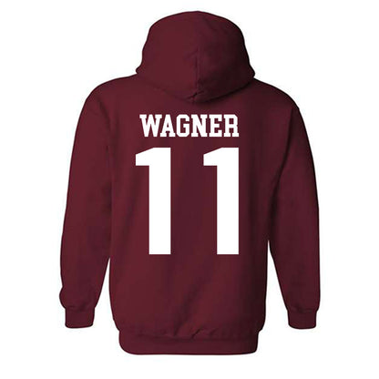 Stanford - NCAA Men's Volleyball : Moses Wagner - Classic Shersey Hooded Sweatshirt-1