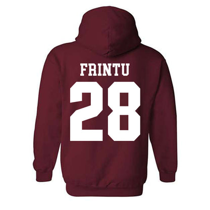 Stanford - NCAA Men's Soccer : Eric Frintu - Classic Shersey Hooded Sweatshirt-1