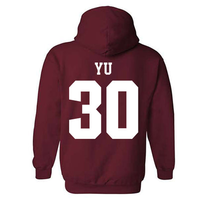 Stanford - NCAA Women's Volleyball : Taylor Yu - Classic Shersey Hooded Sweatshirt-1