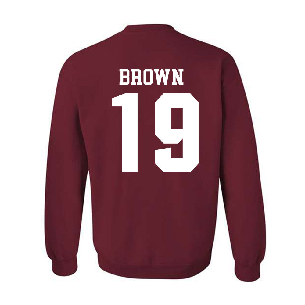 Stanford - NCAA Women's Lacrosse : Emma Brown - Classic Shersey Crewneck Sweatshirt-1