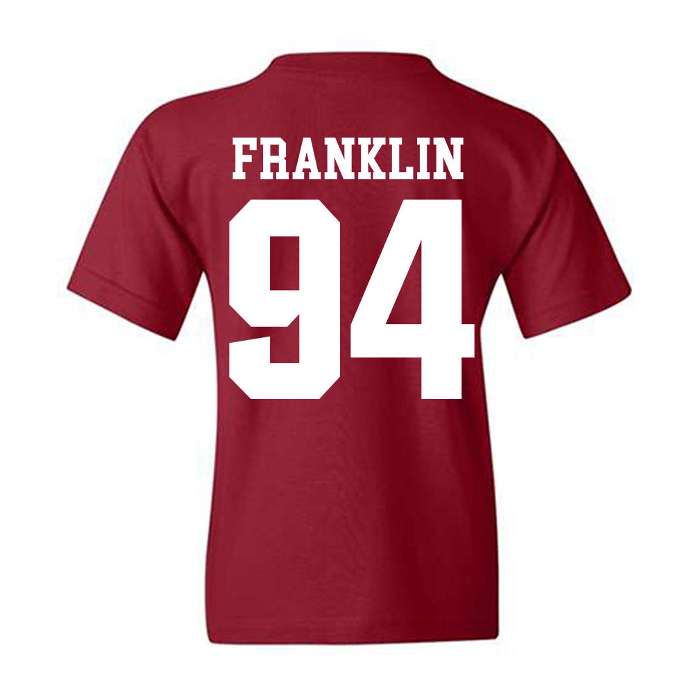 Stanford - NCAA Football : Anthony Franklin - Classic Shersey Youth T-Shirt-1