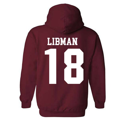 Stanford - NCAA Football : Myles Libman - Classic Shersey Hooded Sweatshirt-1