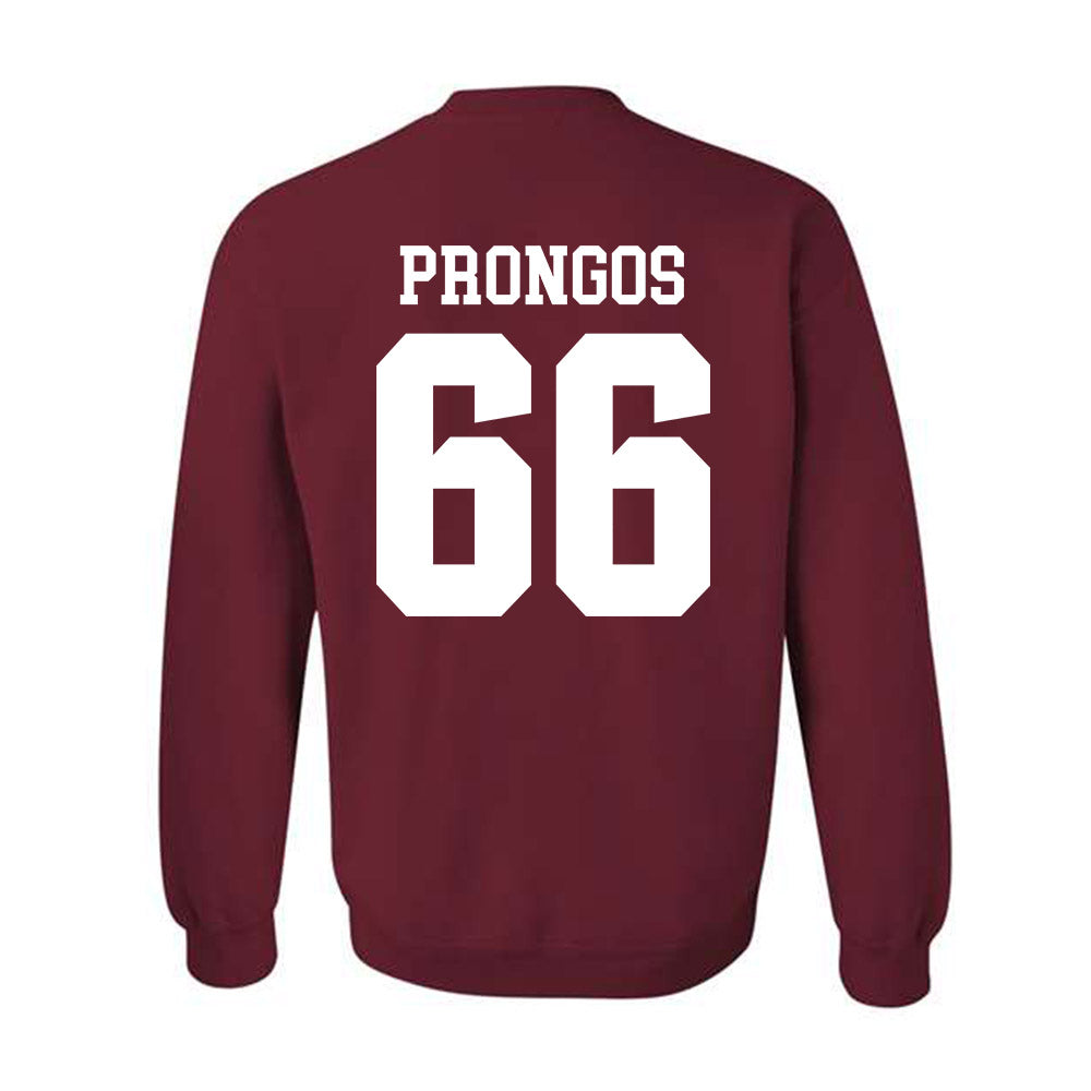 Stanford - NCAA Football : Niki Prongos - Classic Shersey Crewneck Sweatshirt-1