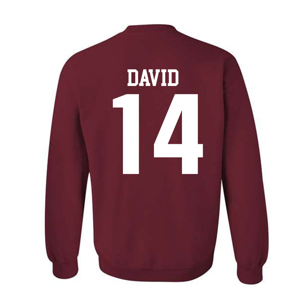 Stanford - NCAA Baseball : Sebastian David - Classic Shersey Crewneck Sweatshirt-1