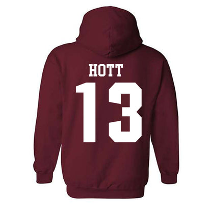 Stanford - NCAA Baseball : Ethan Hott - Classic Shersey Hooded Sweatshirt-1