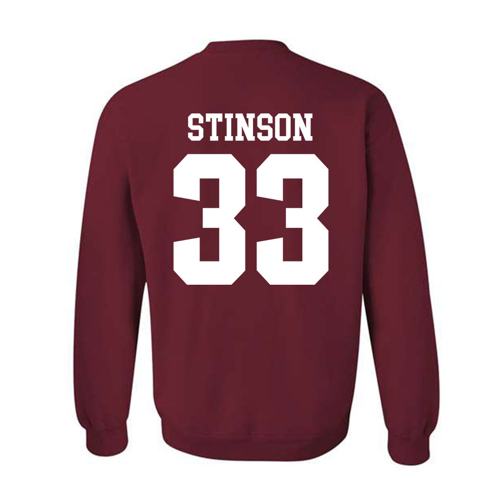 Stanford - NCAA Men's Basketball : Evan Stinson - Classic Shersey Crewneck Sweatshirt-1