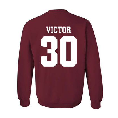 Stanford - NCAA Men's Soccer : Jordan Victor - Classic Shersey Crewneck Sweatshirt-1